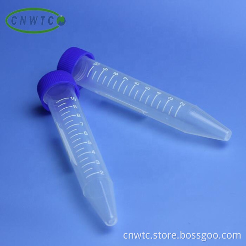 10ml Plastic Centrifuge Tubes for Laboratory Use